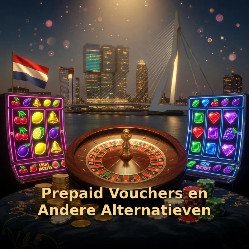 Croupier schuift chips over groen vilt